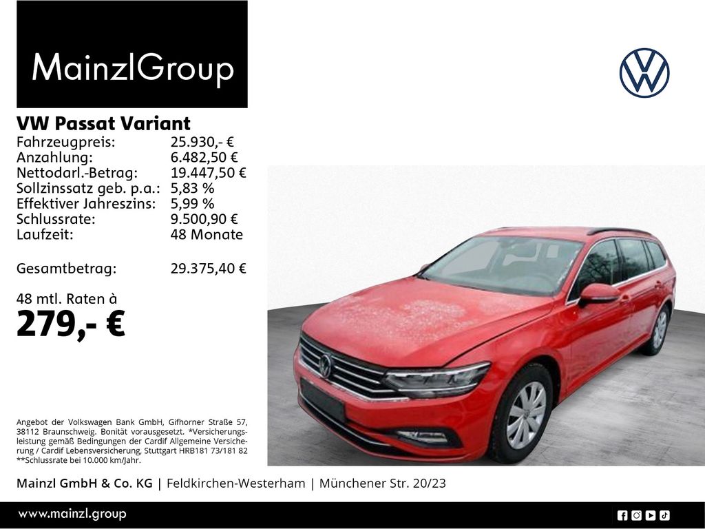 Volkswagen Passat Variant 2023