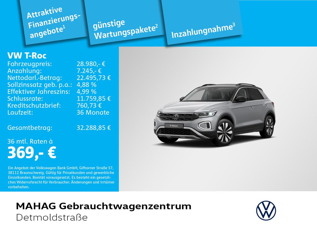 Volkswagen T-Roc 2025