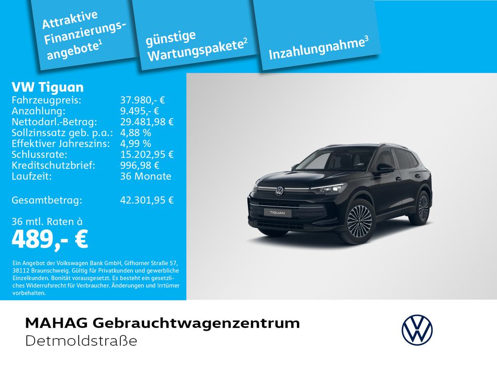 Volkswagen Tiguan 2025