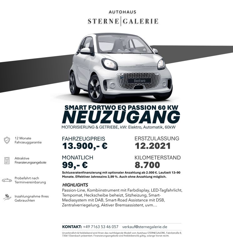 Smart ForTwo 2021