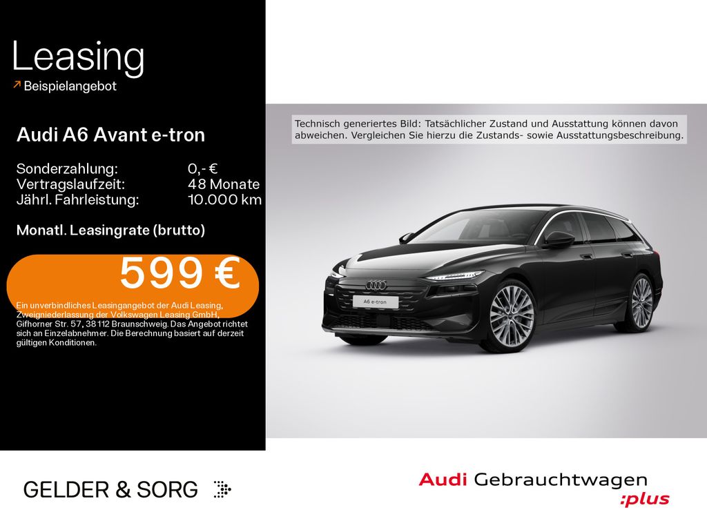 Audi A6 e-tron 2025