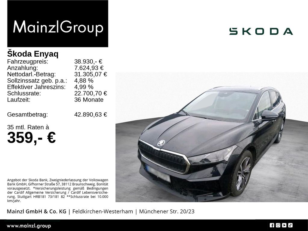 Skoda Enyaq 2023