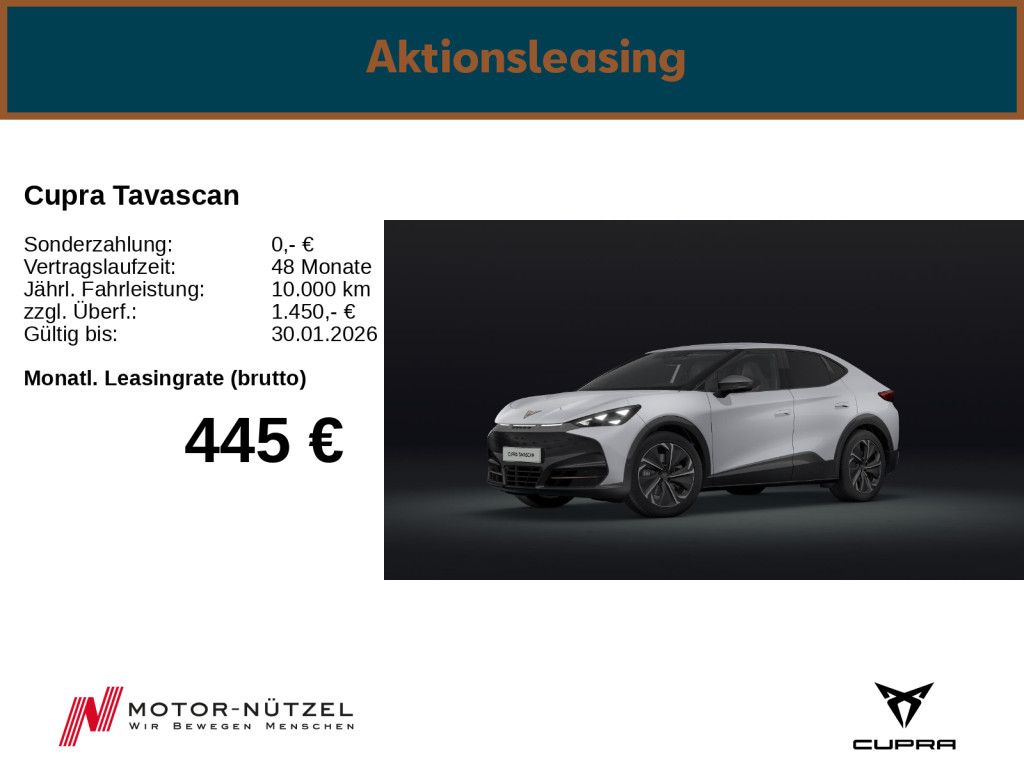 Cupra Tavascan 2026