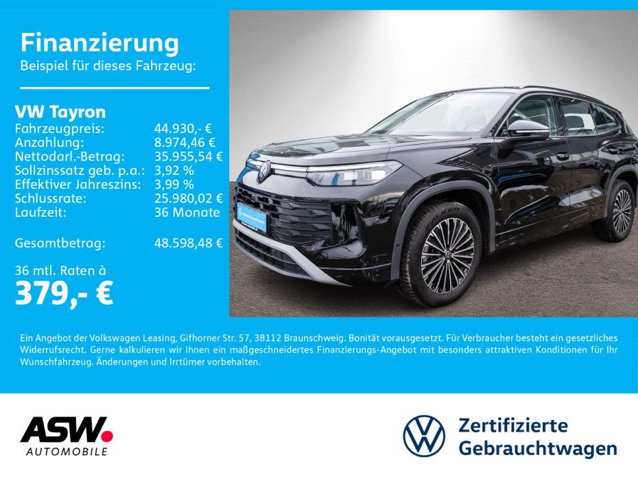 Volkswagen Tayron 2025