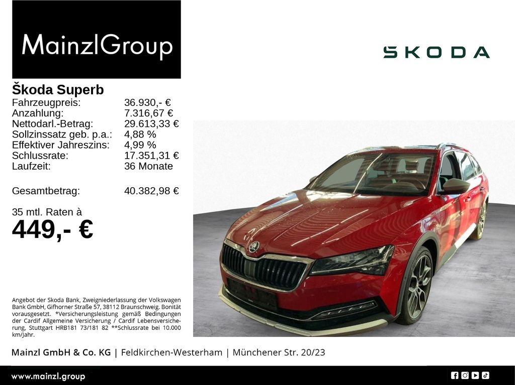 Skoda Superb 2022