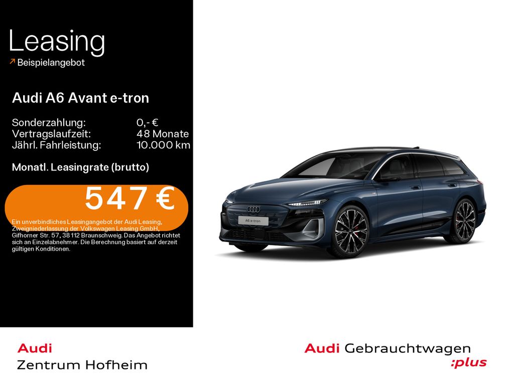 Audi A6 e-tron 2025