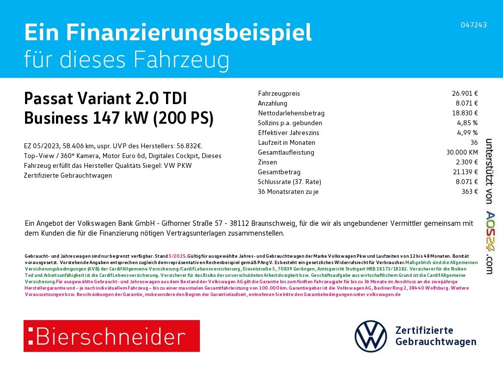 Volkswagen Passat Variant 2023