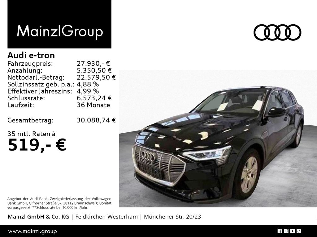 Audi e-tron 2022