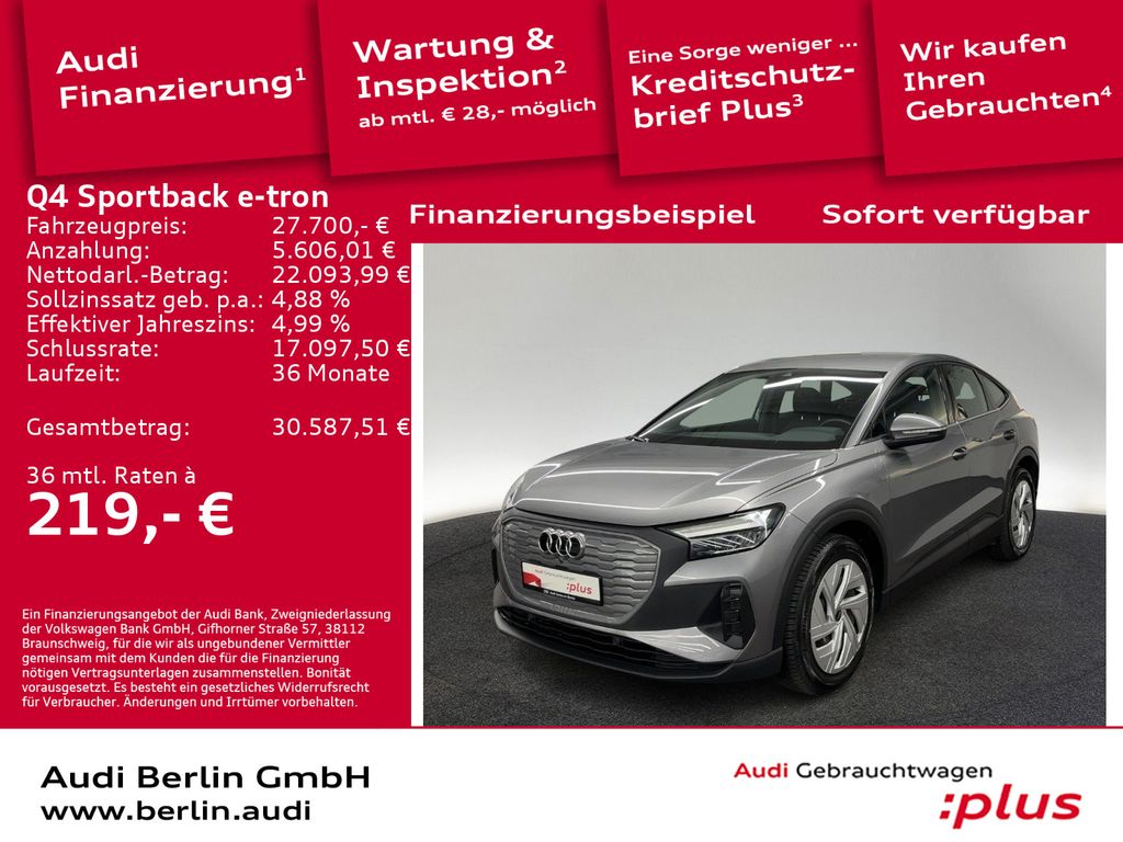 Audi Q4 e-tron 2023