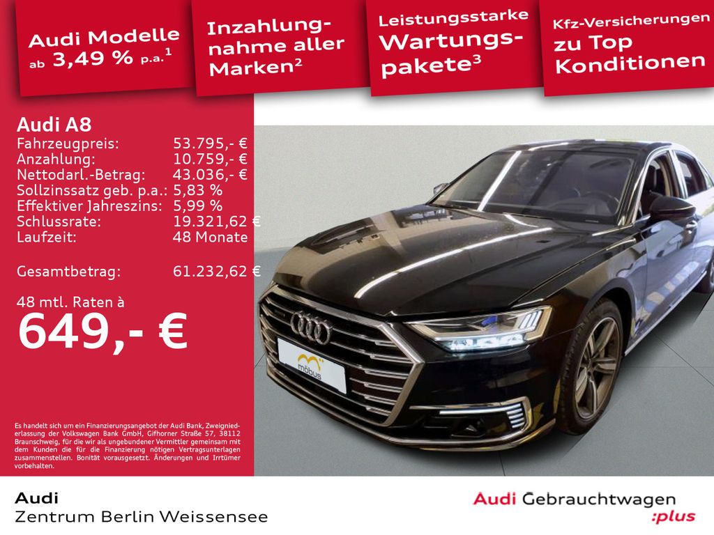 Audi A8 2022