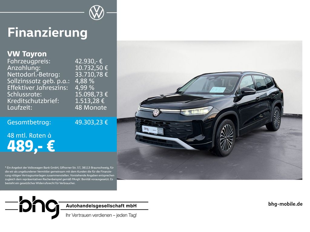 Volkswagen Tayron 2025