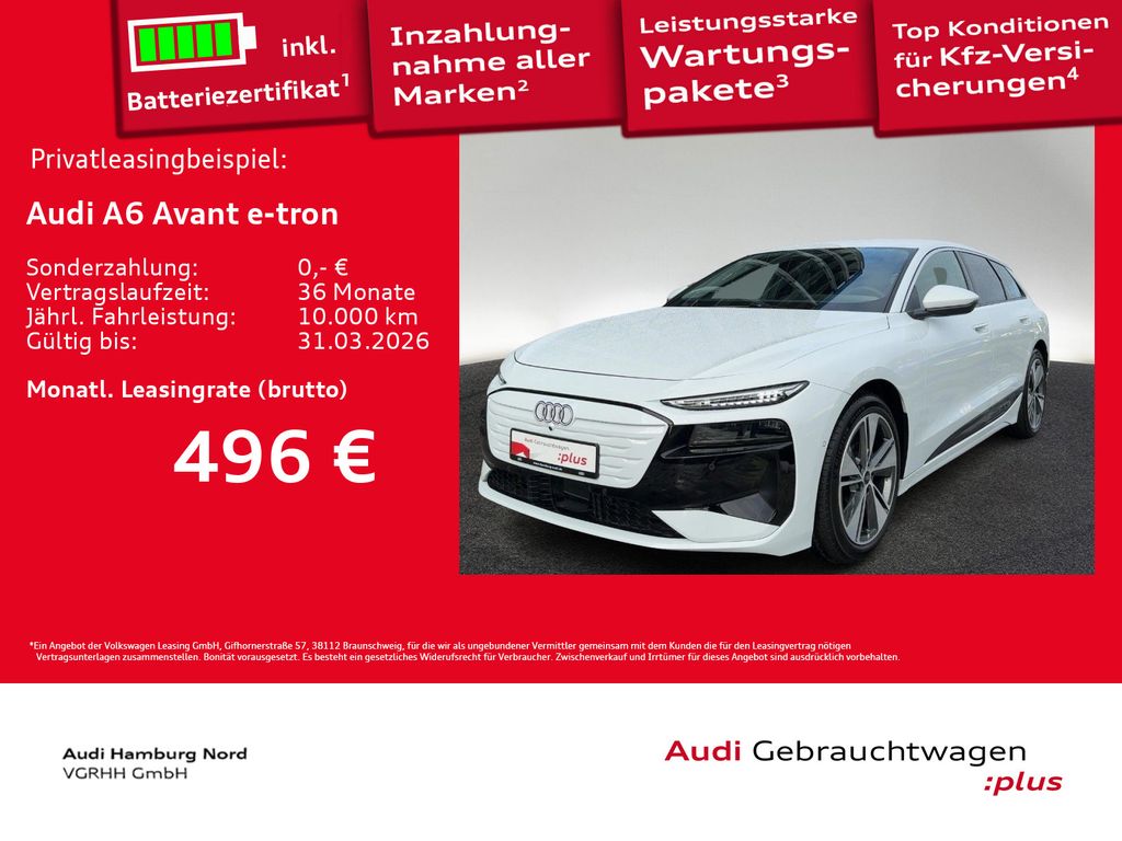 Audi A6 e-tron 2025