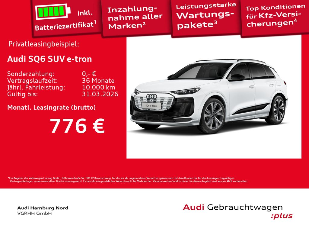 Audi SQ6 e-tron 2025