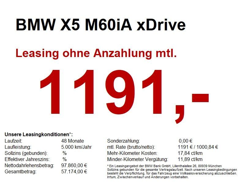 BMW X5 M60 2025