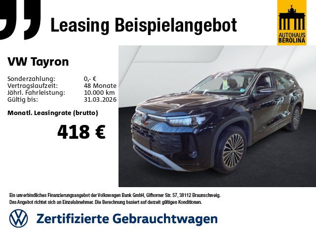 Volkswagen Tayron 2025