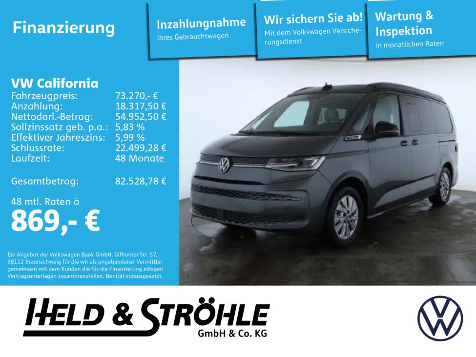 Volkswagen T7 California 2025