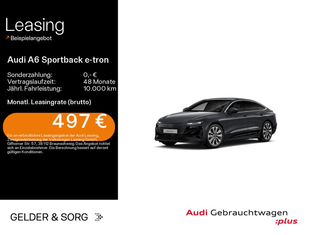 Audi A6 e-tron 2025