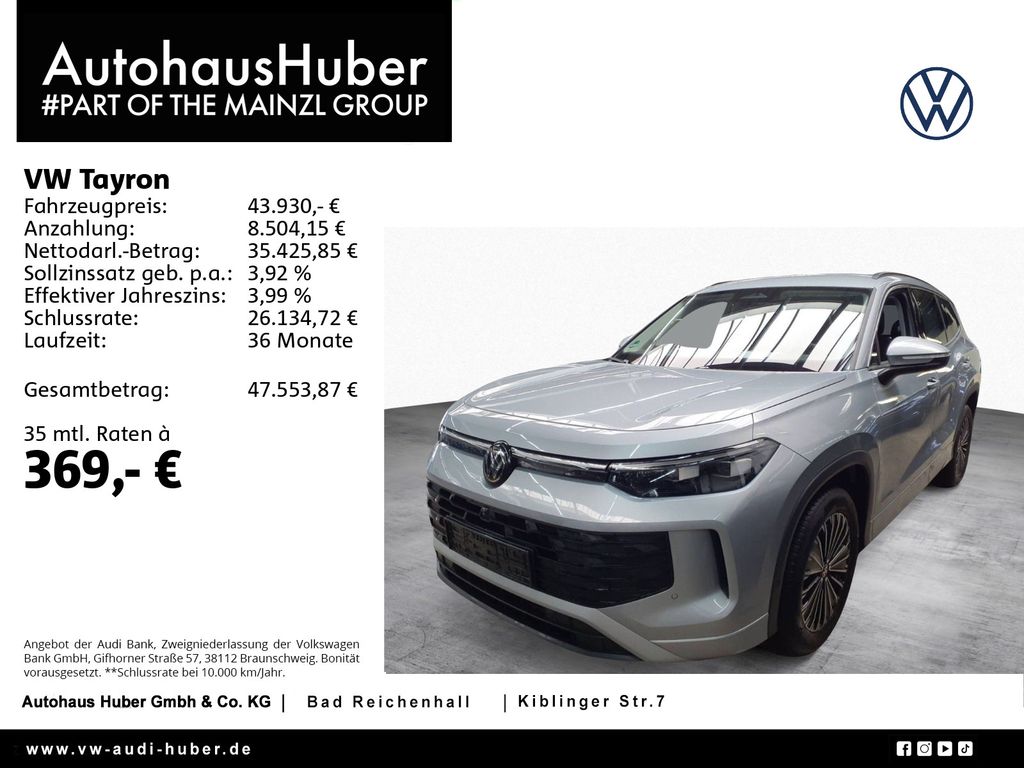 Volkswagen Tayron 2025