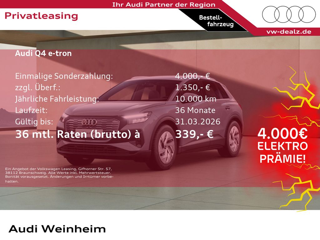 Audi Q4 e-tron