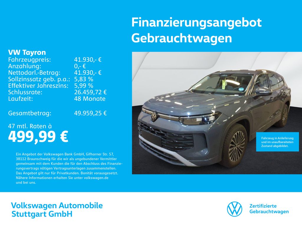 Volkswagen Tayron 2025