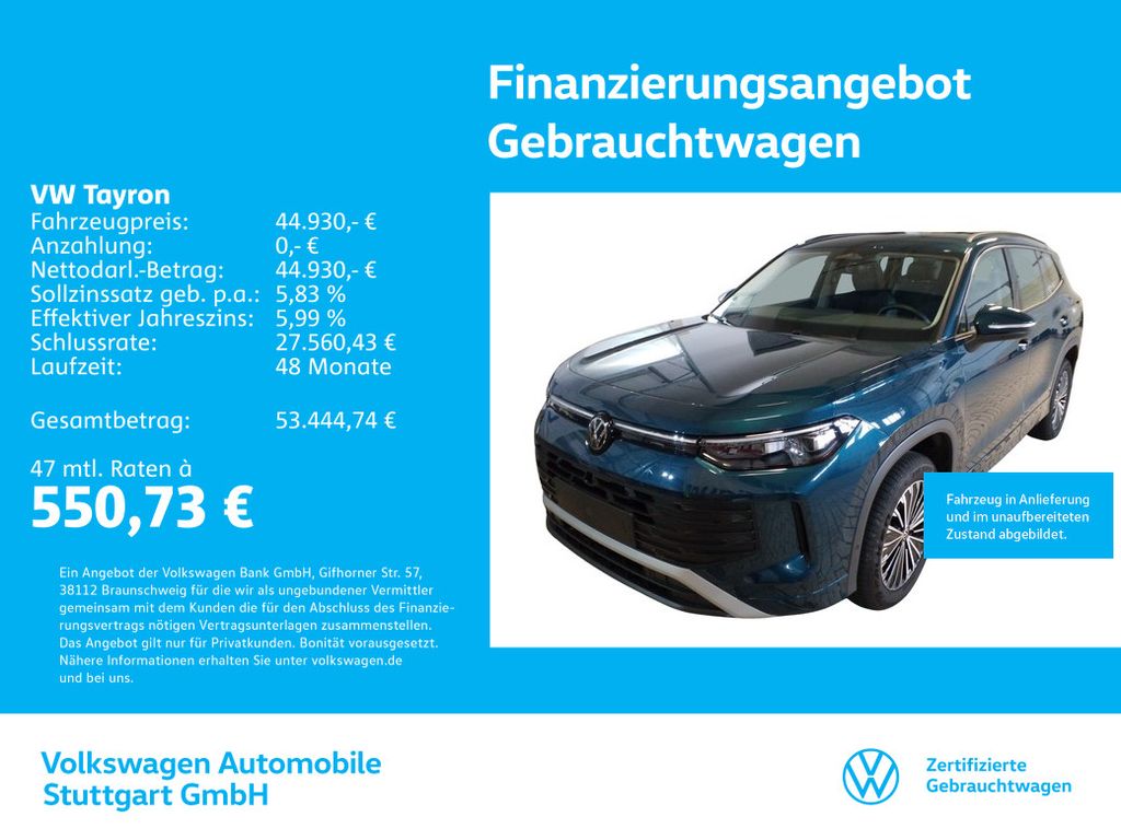 Volkswagen Tayron 2025