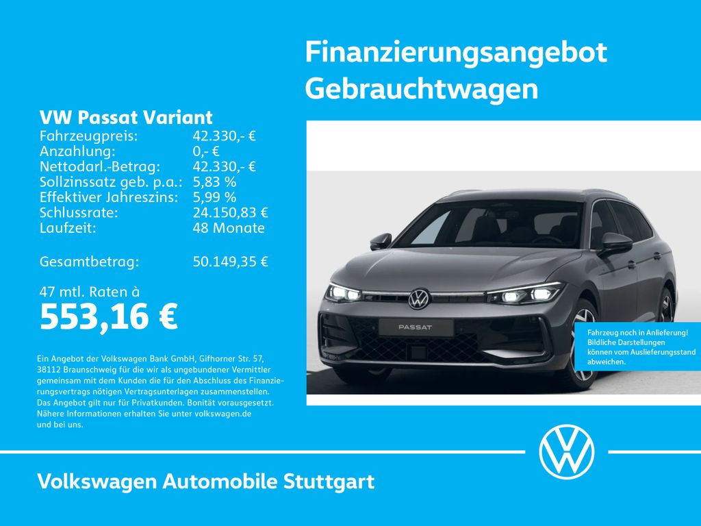 Volkswagen Passat Variant 2025