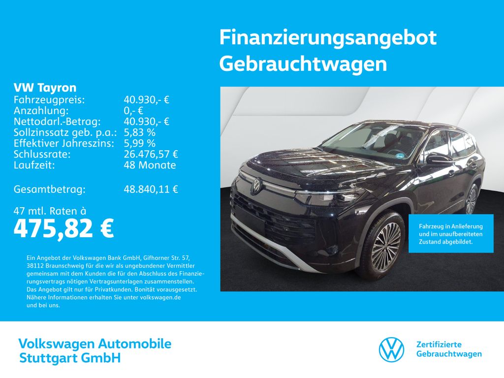 Volkswagen Tayron 2025