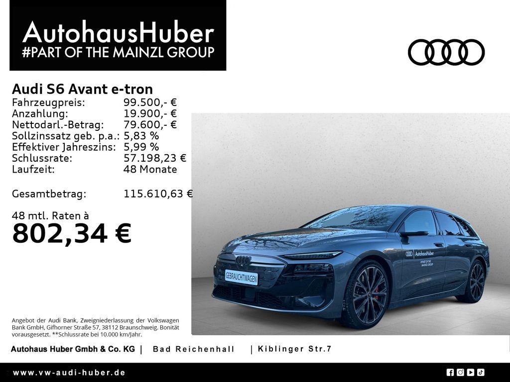 Audi S6 e-tron 2025