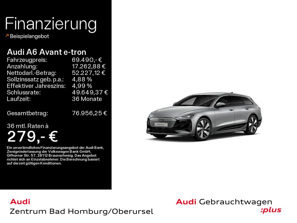 Audi A6 e-tron 2026