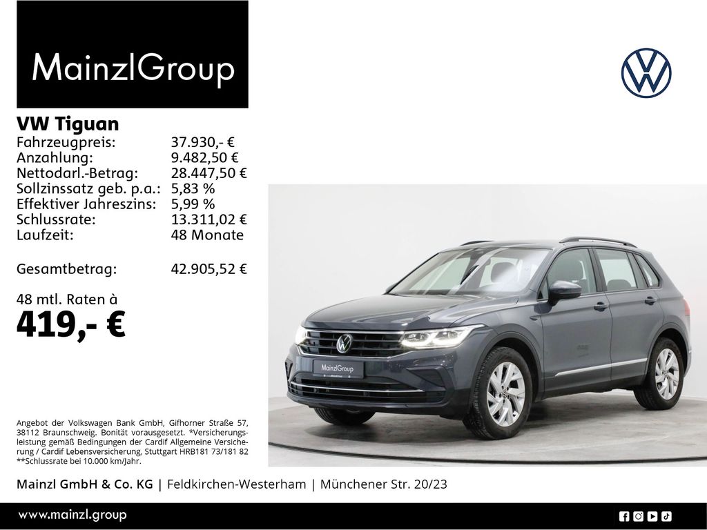 Volkswagen Tiguan 2022