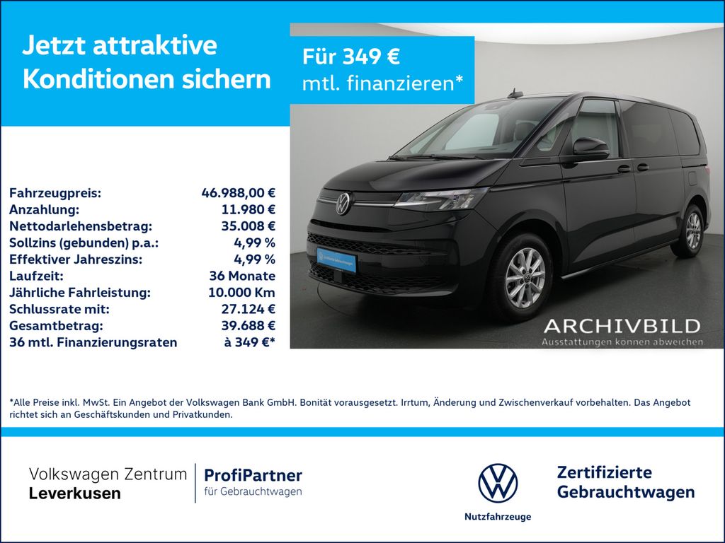 Volkswagen T7 Multivan 2025