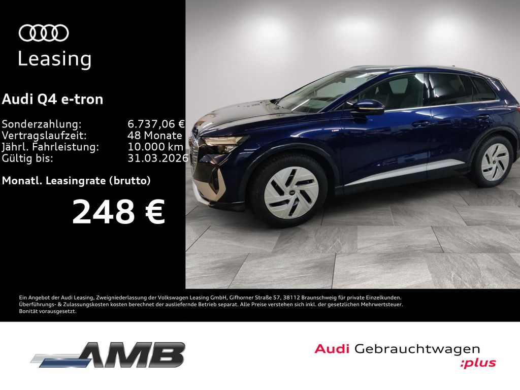 Audi Q4 e-tron 2025