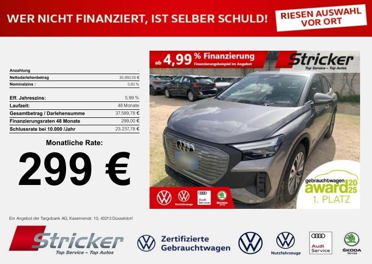 Audi Q4 e-tron 2023