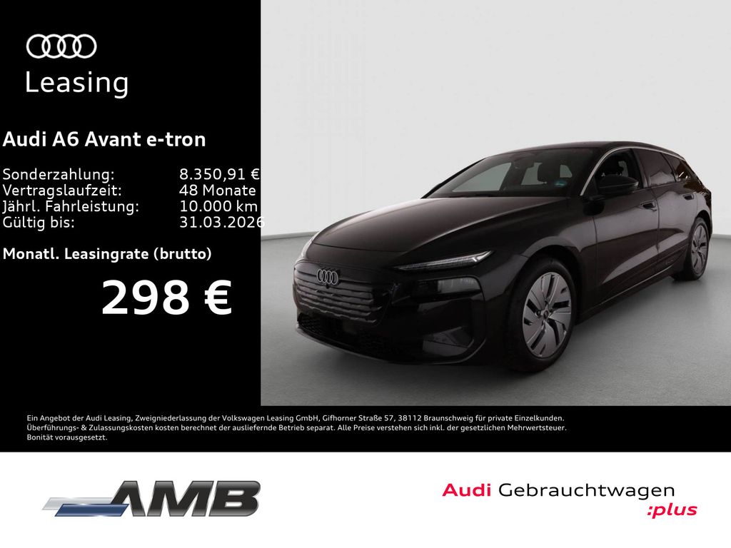 Audi A6 e-tron 2025