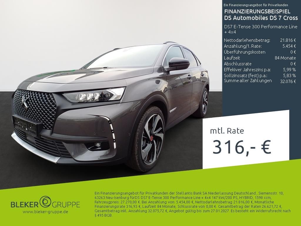 DS Automobiles DS7 (Crossback) 2022