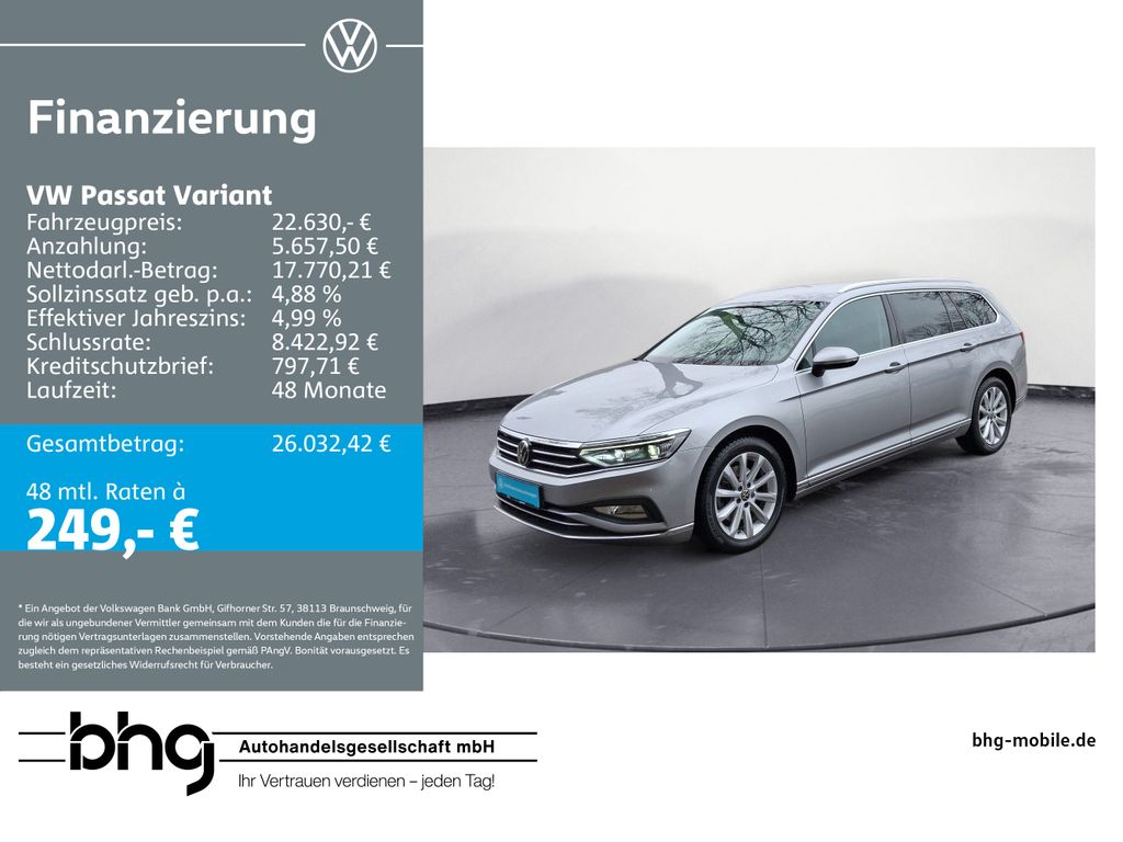 Volkswagen Passat Variant 2021