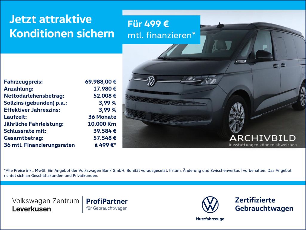 Volkswagen T7 California 2025