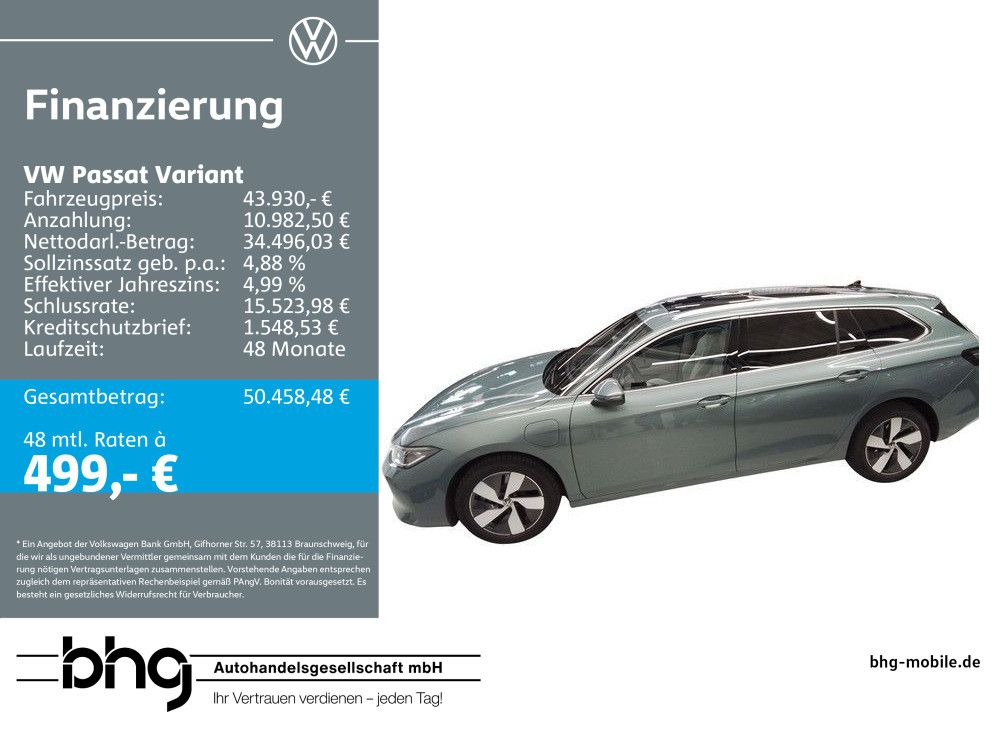 Volkswagen Passat Variant 2025