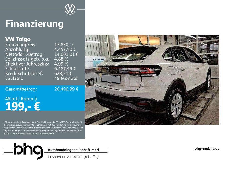 Volkswagen Taigo 2023