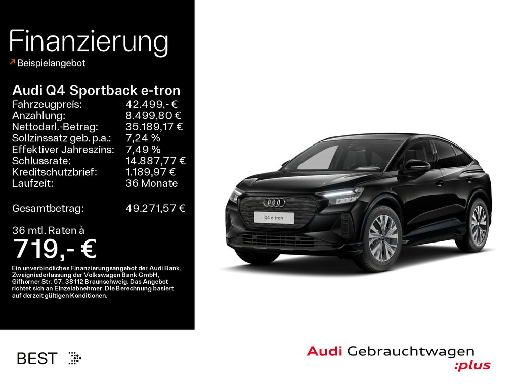 Audi Q4 e-tron 2025