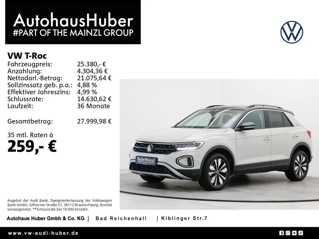 Volkswagen T-Roc 2025