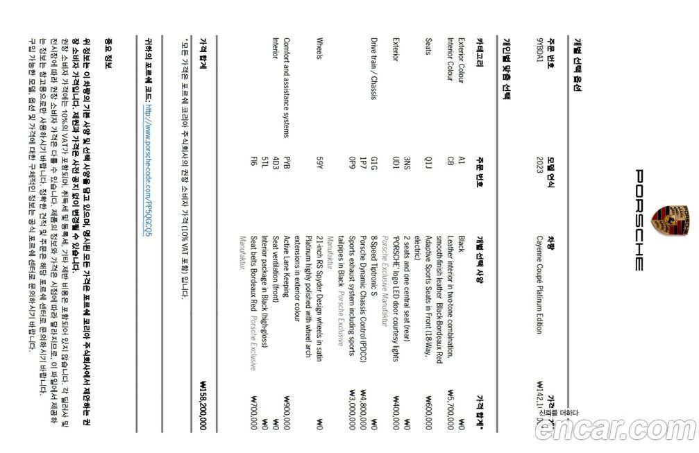 Porsche Cayenne 2023