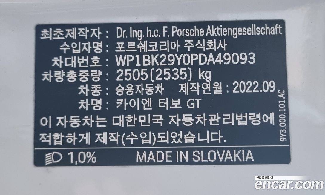 Porsche Cayenne 2023