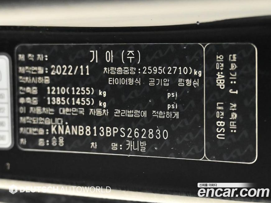 Kia Canival 2023