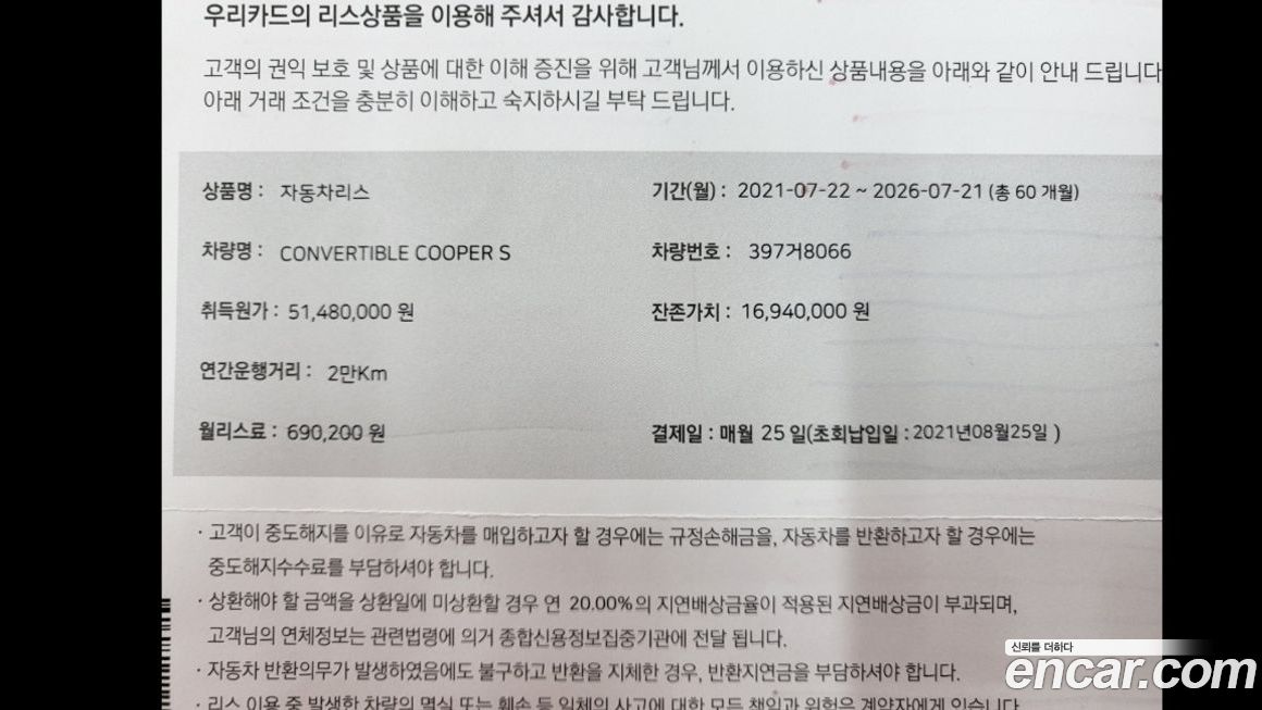 Mini Cooper Convertible 2022