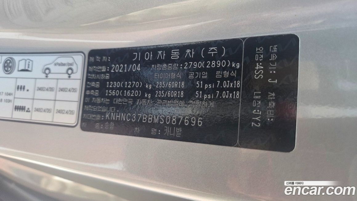 Kia Canival 2021