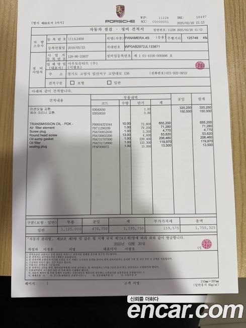 Porsche Panamera 2018