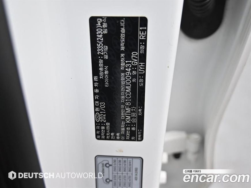 Genesis GV70 2021