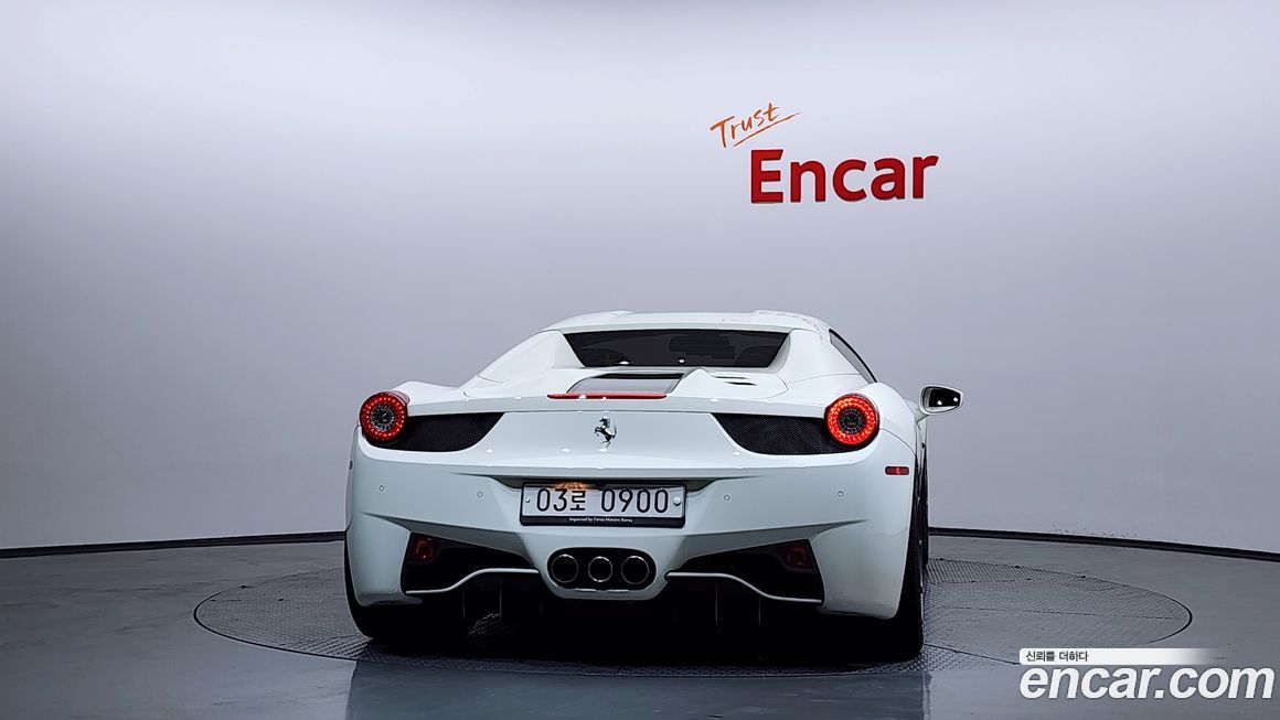 Ferrari 458 2012