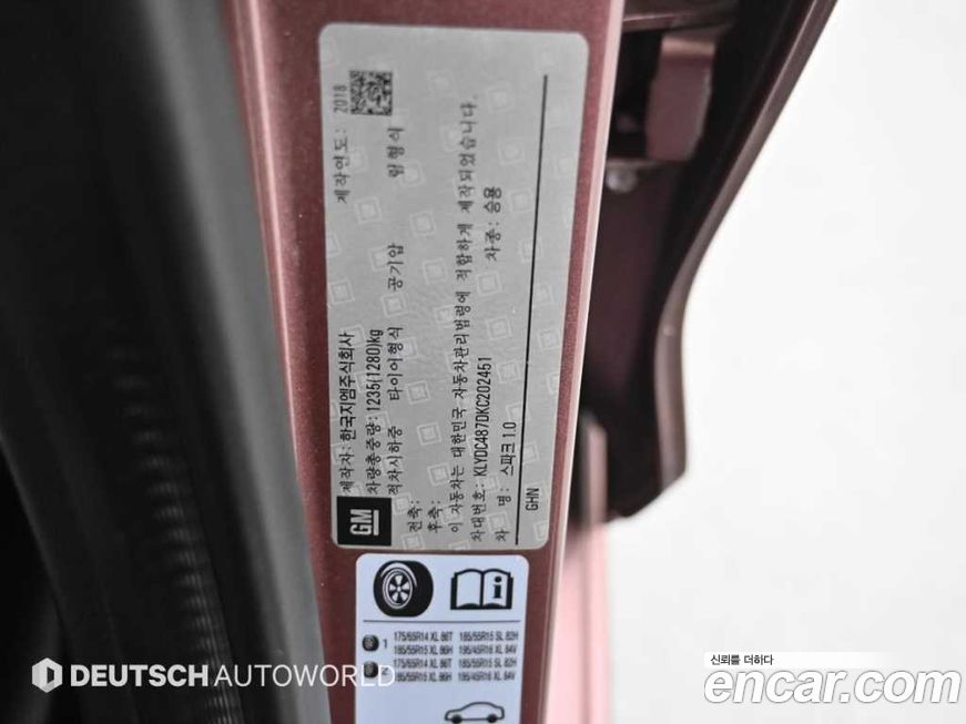 ChevroletGMDaewoo Spark 2019